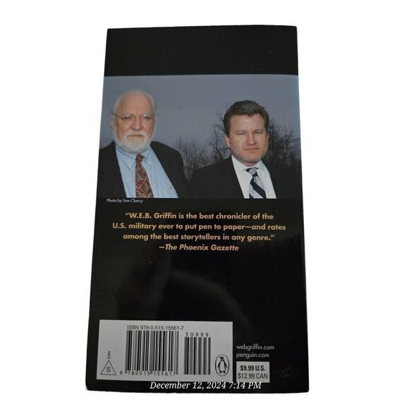 Top secret by W.E.B. Griffin Jobe novel penguin books isbn 9780515155617 - Picture 2 of 5